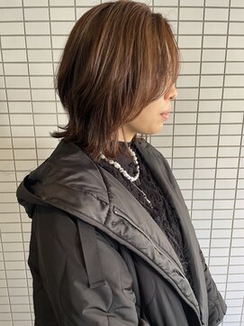 ヘアアンドスペース ベロン(hair&space velon) レイヤーウルフ