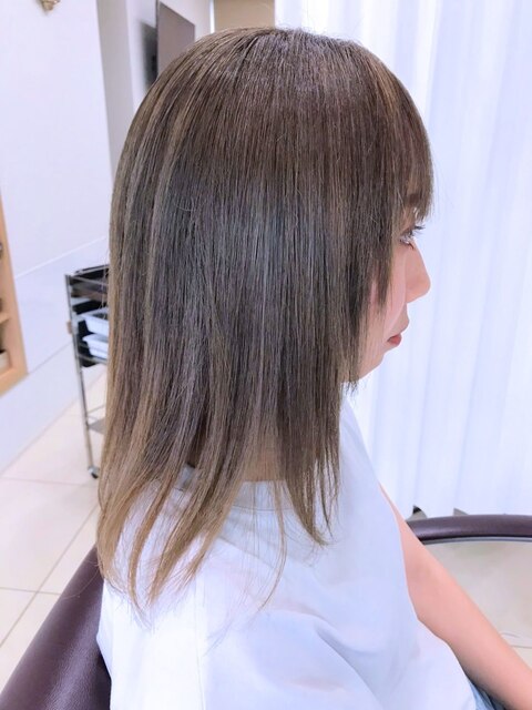 夏本番☆ミルクティーベージュヘアカラ―