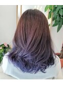 紫カラー