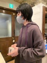 ラレイ(Lalei)&nbsp;ショートウルフ/伸ばしかけ/ウルフヘア/黒髪