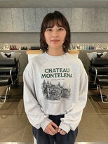 カフ(CAF)&nbsp;CAF FUKO ワンカール/前髪パーマ/ウルフパーマ/大阪/心斎橋