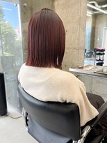 ノエ(noe) 切りっぱなしボブ×透明感カラーR-12