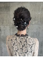 ハーフアンドハーフ(HALF and HALF)&nbsp;ヘアアレンジ・お呼ばれヘア・まとめ髪