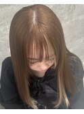 お手軽ヘアアレンジと相性◎サイドバングエクステ【L'wis乙津】