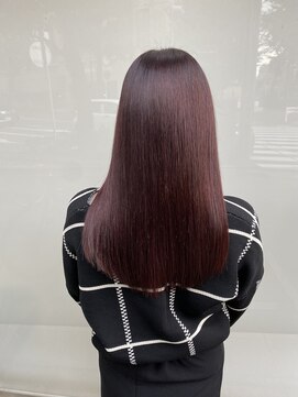 キュア 表参道(CURE) 黒髪/グレージュカラー/ココアベージュ/ヘルシーロング[表参道]