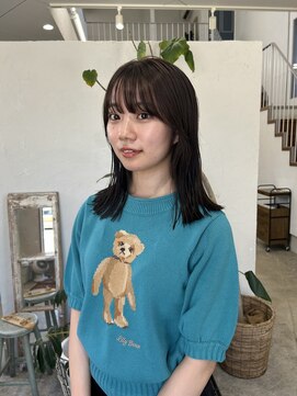 ヘアー バトン(hair vaton) アッシュカラー