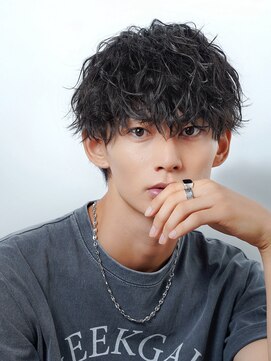 アルファ 新宿(alpha) 【alpha 新宿】マッシュ×ツイストスパイラルパーマ