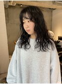 【 sayaca 】レイヤーパーマ/コテ巻き風パーマ/前髪パーマ