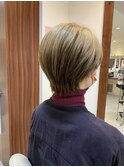 秋冬向けハイトーンショート