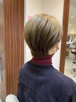 ジャスト ヘア アネックス 久里浜店(just hair ANNEX) 秋冬向けハイトーンショート
