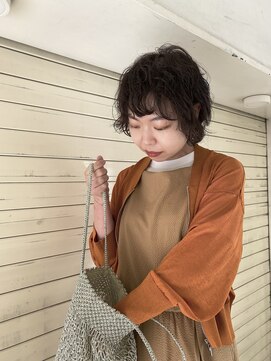 ピエドプールポッシュ(PiED DE POULE POCHE) 秋冬パーマ