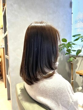 ビス フルール 日暮里店(Vis fleur) 大人可愛いくすみブラウンカラー