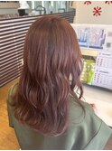 人気の暖色系カラー