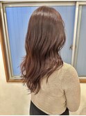 【川口】レイヤーカットピンクブラウンカラー