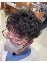 イメージア 町田店(IMAGE A) 眼鏡とパーマはそれだけでおしゃれ@30代40代50代60代