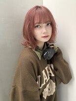 ソル 栄矢場町(SOL)&nbsp;ピンクブラウン/ピンクベージュ/ピンクカラー/名古屋美容院