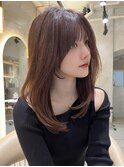 仙台髪質改善縮毛矯正韓国レイヤーカットデザインカラー