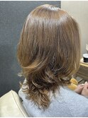 ★ケアパーマでお手入れらくらく☆