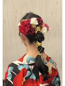 グリシーヌ(Glycine) 編みおろし