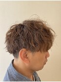マッシュ×ルーズツイストパーマ
