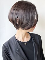 モリオフロムロンドン 原宿本店(morio from London) 【morio原宿】黒髪ショートボブ前髪なし