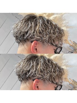 髪屋 紬 メンズ/メンズパーマ/メンズカット/波巻きパーマ