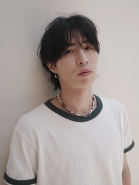 ピュー(Piu-) 【シースルーマッシュ/阿部達哉】ニュアンスパーマ