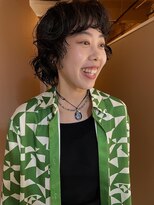 モクレン(mokuren.)&nbsp;ウルフウェービーパーマ