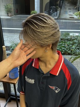 ヌエン 渋谷(NU/EN) メンズシャドールーツ/メンズバレイヤージュ