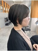 大人かわいい大人ショート重め重めショートくびれショート