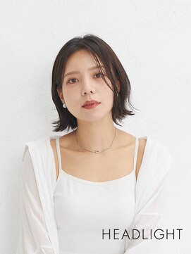 アーサス バイ ヘッドライト 津田沼店(ursus by HEADLIGHT) ミディアムレイヤーカットココアベージュ小顔ココアグレージュ