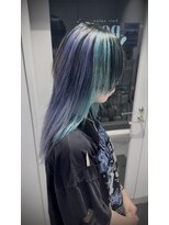 ポプルス(popls)&nbsp;ウルフカット/中性ウルフ/デザインウルフ/ハイトーンウルフ