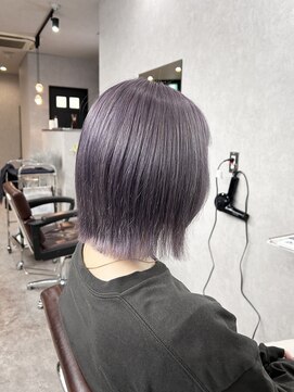 イースブルー 高松店(Y’s Blue) ◎お客様スタイル◎ラベンダーグレー