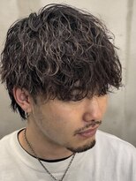 メンズヘアセンス 渋谷(MEN'S HAIR SENSE)&nbsp;【お客様メンズヘア】波巻きウルフ