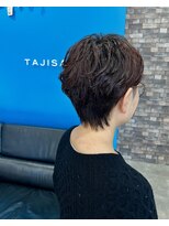 タジサスヘアー(TAJISAS HAIR)&nbsp;▼ハンサムショート×ニュアンスパーマ