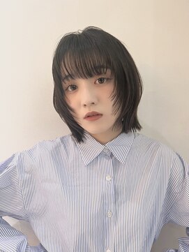 ロンドフルール 大宮東口(Lond fleur) グレーブラウン似合わせカット/ミニボブレイヤー/ダークアッシュ