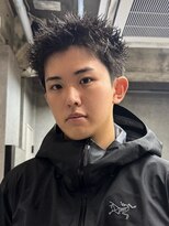 エルマーク メンズパーマ 吉祥寺(L-MARK) スパイキーショート/アップバング/ツーブロック/メンズ