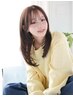 【お手入れ、白髪染め可】前髪カット＋リタッチ(根本)カラー＋ブロー
