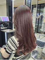 ハニーエイク(Haney89) ゆる巻き×ブラウンレッド