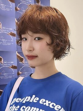 ナヌーク ダイカンヤマ(nanuk daikanyama) ショートボブパーマ／ナチュラルパーマ／ドライパーマ