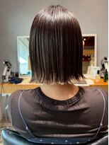 ナチュラル ヘアーデザイニング(Natural hair designing)&nbsp;大人フェミニン/タッセルボブ/韓国ボブ/ミニボブ/ストレートボブ