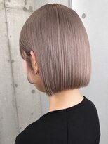 ドアベルヘアリビング(Door Bell hair Living) ダブルカラー×ミルクティーカラー×ボブカット