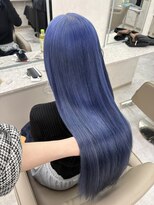 ソメルン 秋葉原&nbsp;秋葉原で叶えるブルーアッシュロングヘア