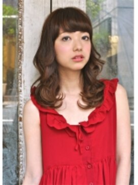 クラン(clan) メルティーカラー小顔キュートミディ