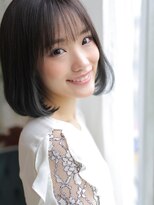 アグ ヘアー フラン 盛岡本宮店(Agu hair fran)&nbsp;内巻き＆シースルーバングでピュアスタイル☆