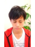 襟足スッキリmen'sショート