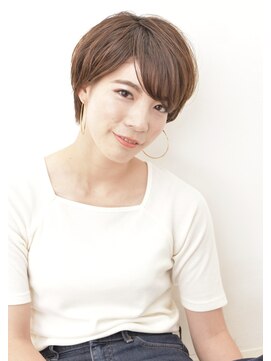 ヘアーサロンデフォーエバー(hairsalon de Forever) 大人ショート×グレージュカラー♪