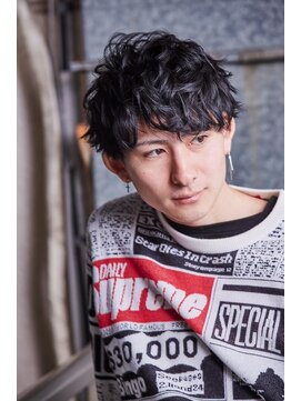 メンズサロンドットリアン(dot. lien) 【men’s salon dot. Tokyo】王道マッシュ×ランダムパーマ