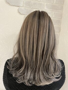 ラパ(Rapa) シルバーカラー+ローライト