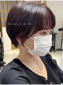 マッシュショート/フェイスフレーミング/ショートボブ